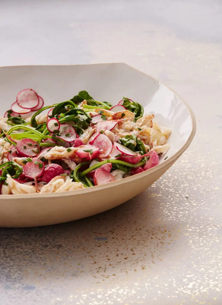 Crab salad
