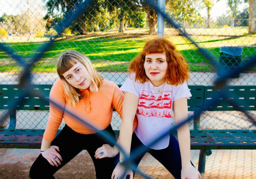 Girlpool hit Walters Friday night.