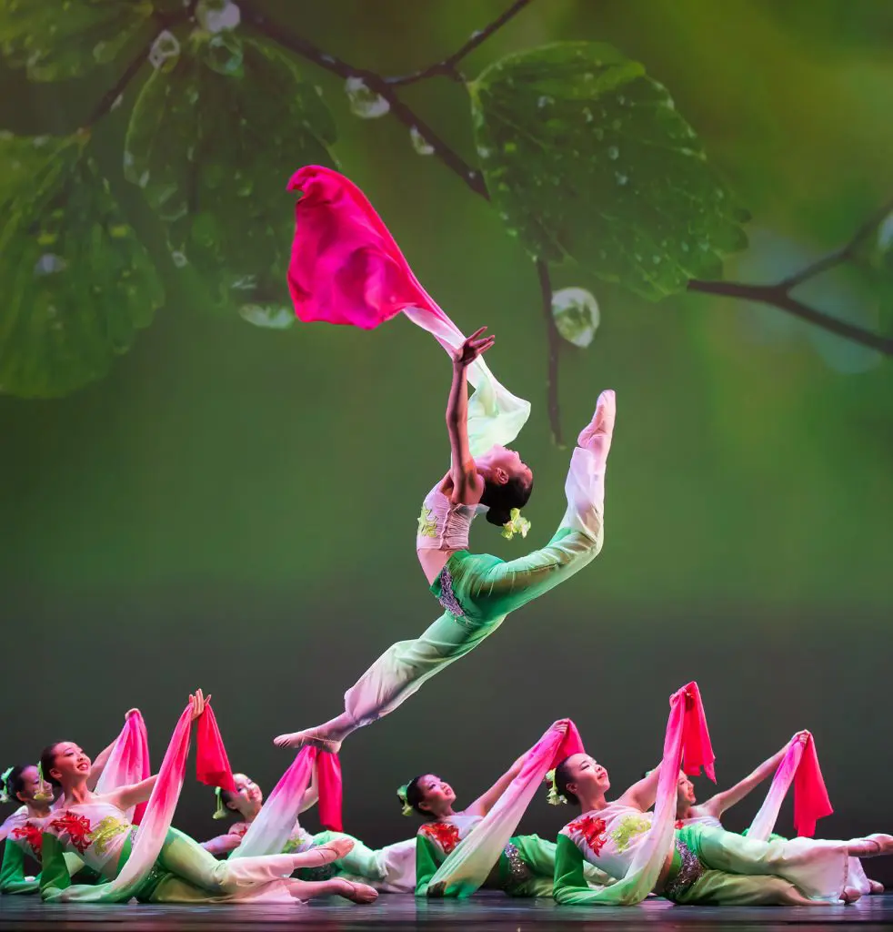 From the production, Journey Through China at the Miller Outdoor Theater.