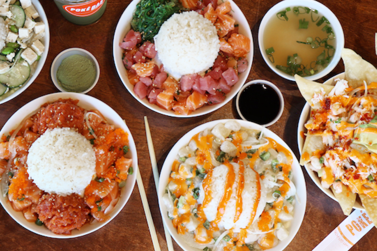 You can also snag a classic poke bowl at Poke Bar. (Photo courtesy Poke Bar's Facebook Page) 