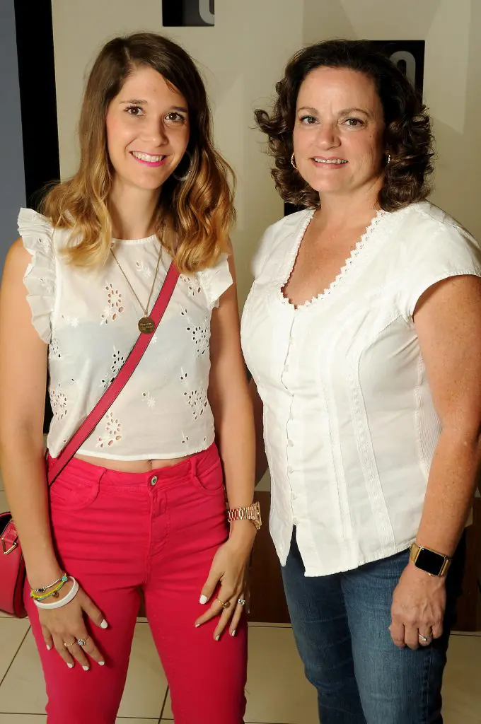 Alisee Mignon and Erin Hawkins at the new Galleria VI Thursday July 13, 2017. (Dave Rossman Photo)
