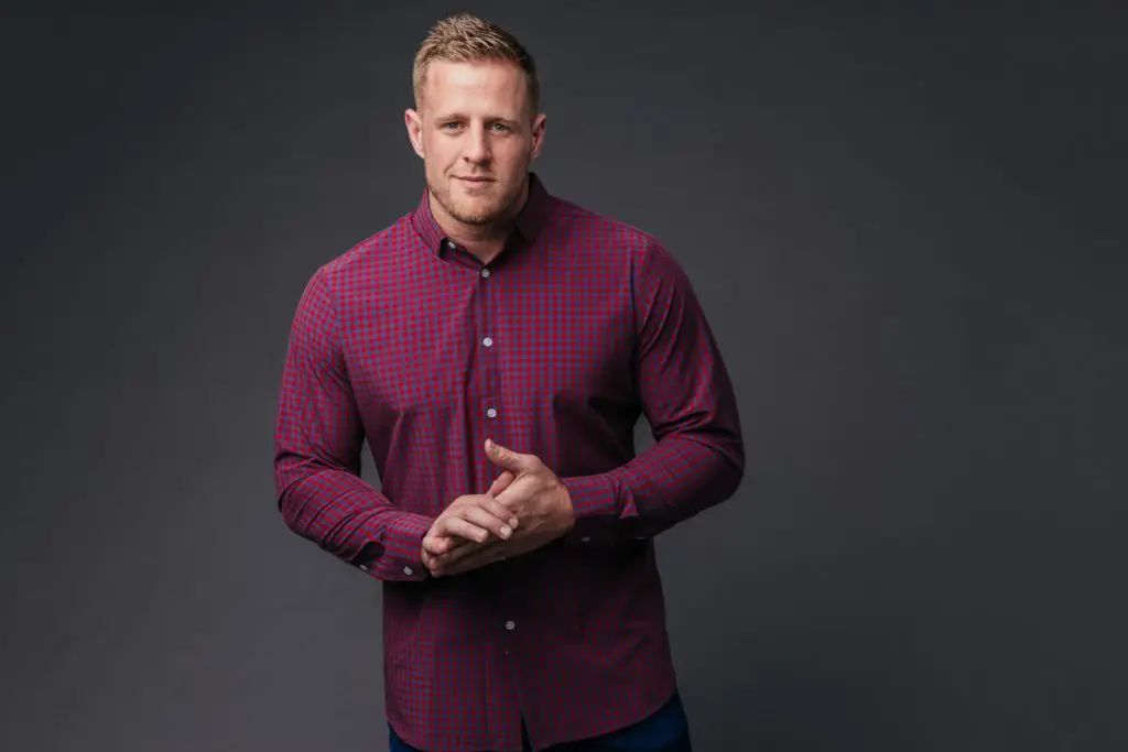 J.J. Watt in the Bend Creek shirt, $145