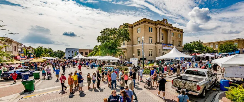 McKinney, Texas' downtown scene is already hopping.