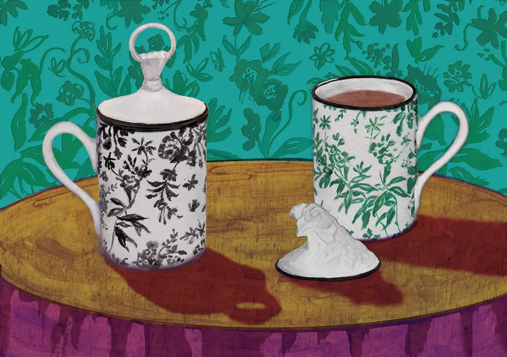 Gucci decor mugs 