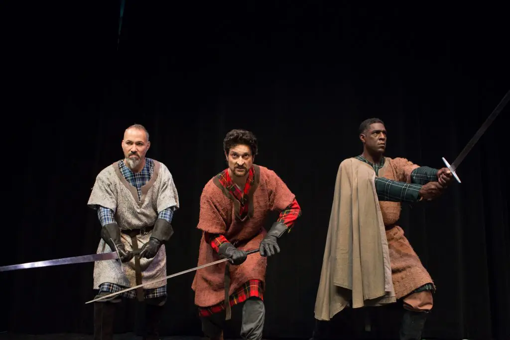 Battle; from the Houston Shakespeare Festival's 2015 production of Macbeth.