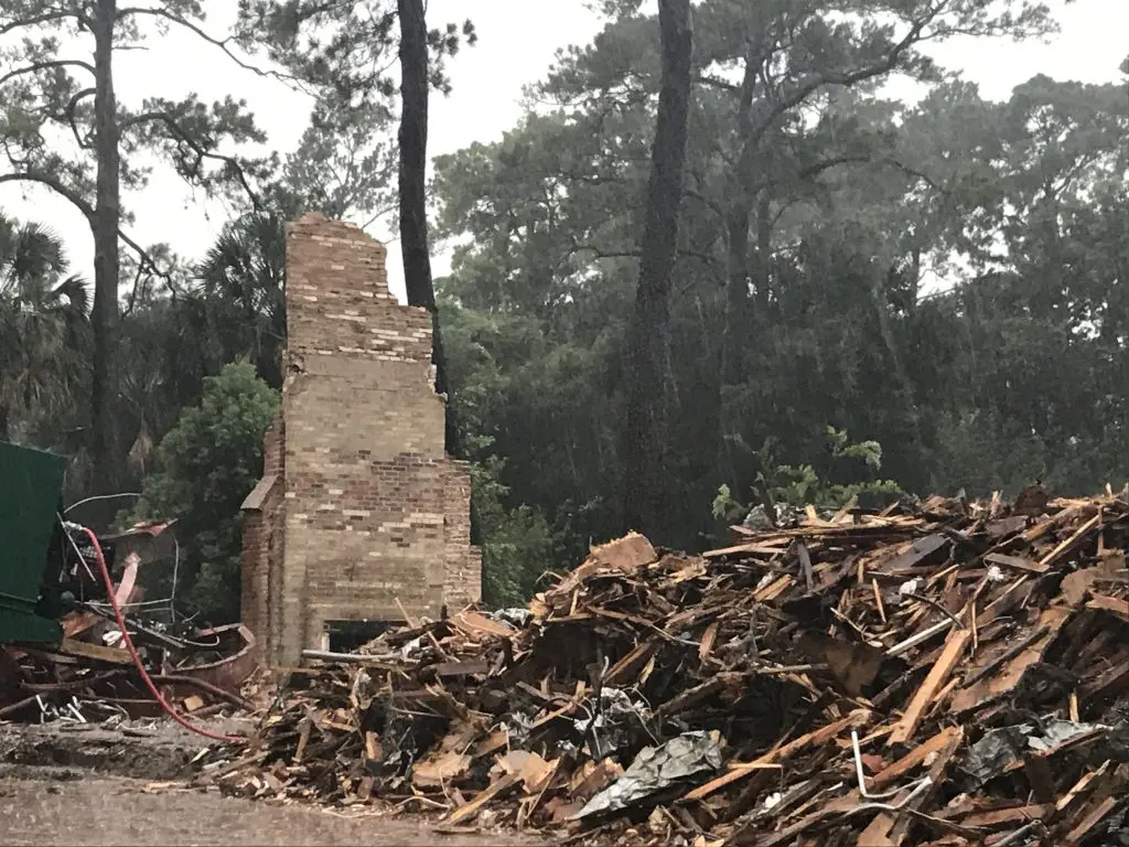 All that remains of 2945 Lazy Lane.