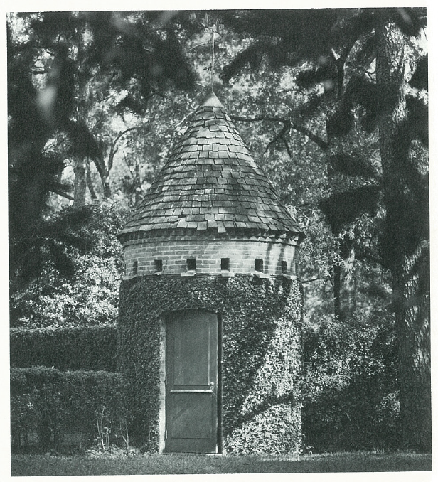 A dovecote once added old-world charm to the property.