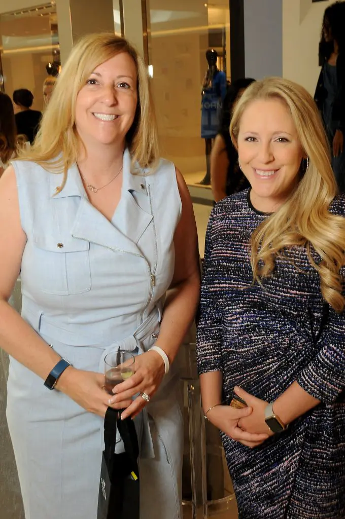 Stacie Edwards and Erin Smiley at the new Galleria VI Thursday July 13, 2017. (Dave Rossman Photo)