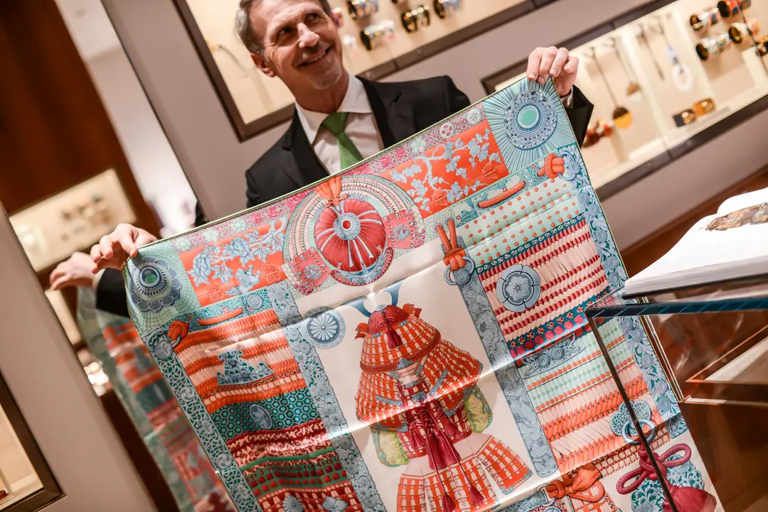 Swords, Scarves and a Fierce Artist Make this Cocktail Party