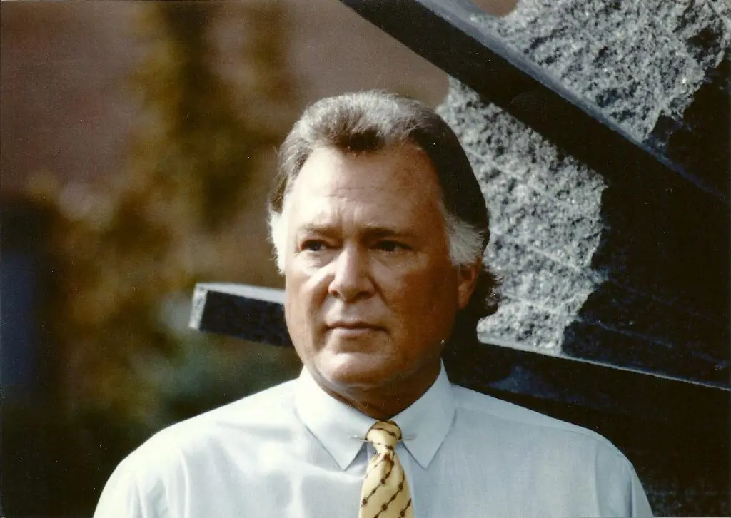 John Mecom Jr., circa 1990s. The dashing son of wildcatter John Mecom Sr., the younger Mecom back in the day cut a wide swath through Houston society. He was well-known then as a celebrated collector, racing enthusiast, and owner of the New Orleans Saints. Still living in Houston, he and late wife, Katsy Mecom, raised four children at 2945 Lazy Lane.