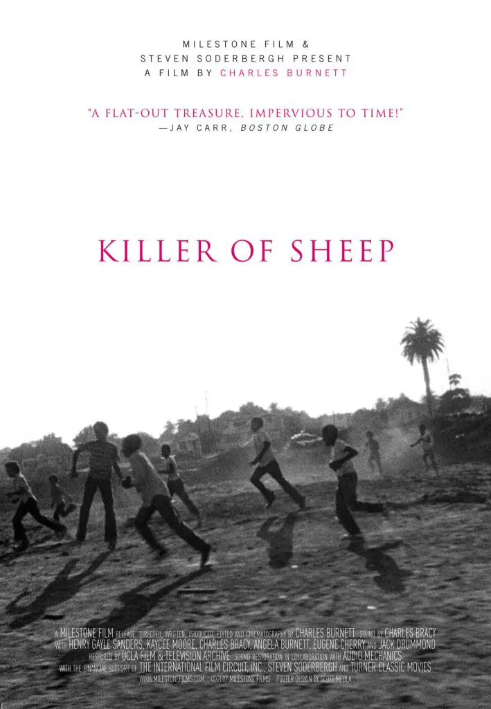 Theatrical poster for Charles Burnett's Killer of Sheep.