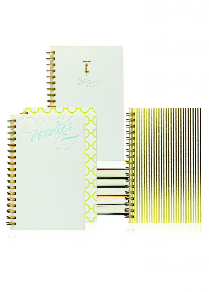 Bell'Invito spiral notepad, $24