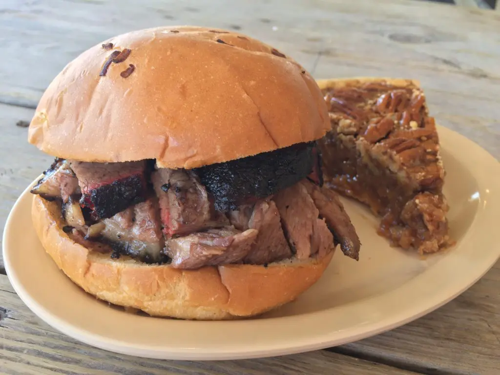 Goode Company's signature barbecue sandwiches will also be available in the Woodlands. 