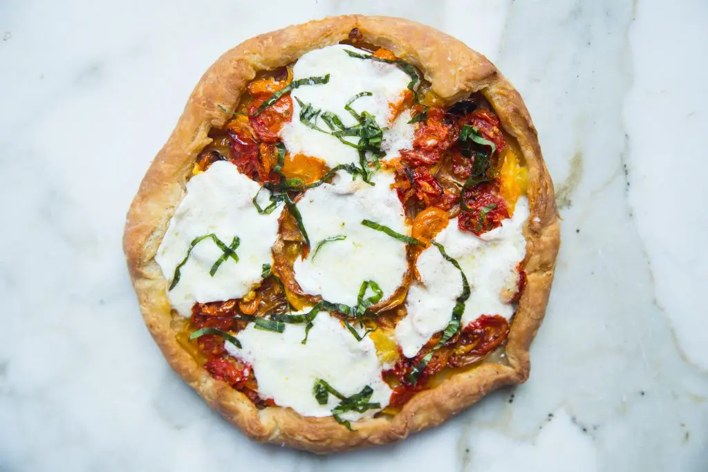 Who can resist an heirloom tomato galette? 