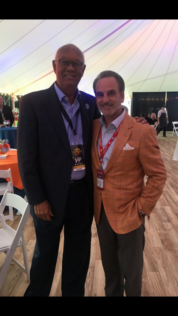 Enos Cabell and Rudy Festari