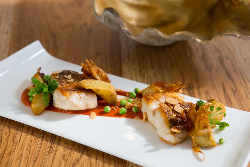 Snapper also graces The Pearl's menu. 