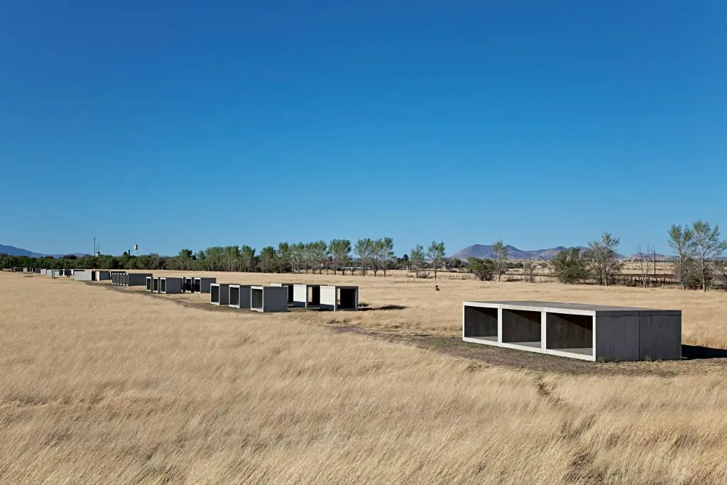 Solange is set to perform alfresco in response to Donald Judd's "15 untitled works in concrete," 1980-1984, at the Chinati Foundation, Marfa. (Photo  Douglas Tuck, courtesy the Chinati Foundation. Donald Judd Art © 2017 Judd Foundation / Artists Rights Society [ARS], New York.)