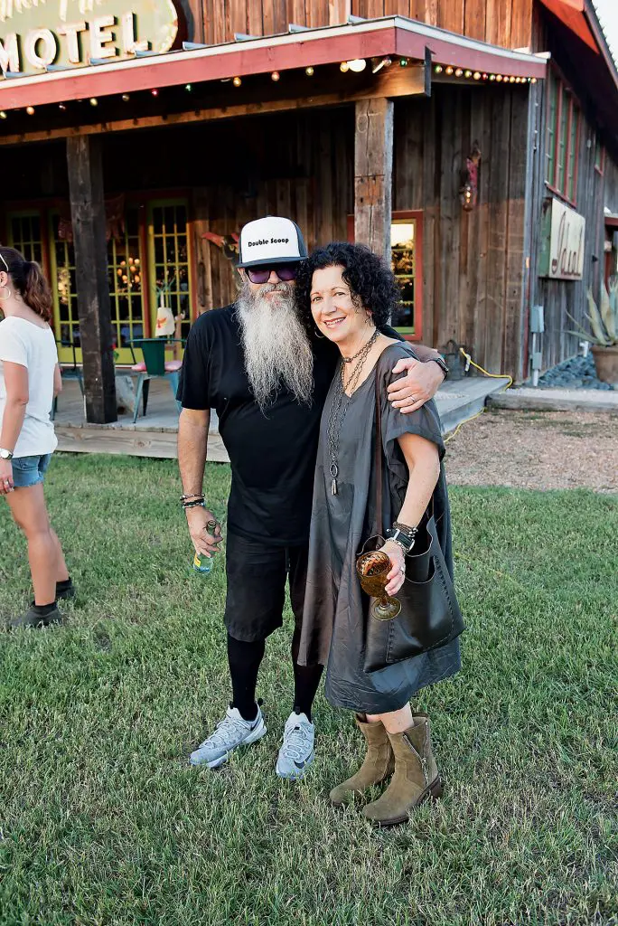 Cherry Pie’s Lee Ellis and wife Melissa (Photo Emile Browne)
