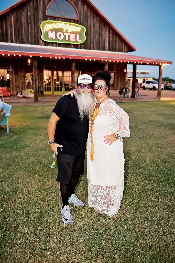 Cherry Pie’s Lee Ellis and wife Melissa (Photo Emile Browne)