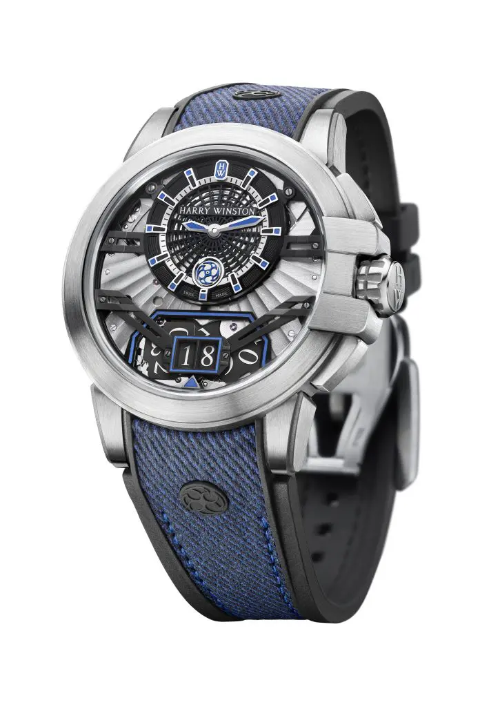 Harry Winston Project Z11 limited-edition Automatic Zalium timepiece, $21,800