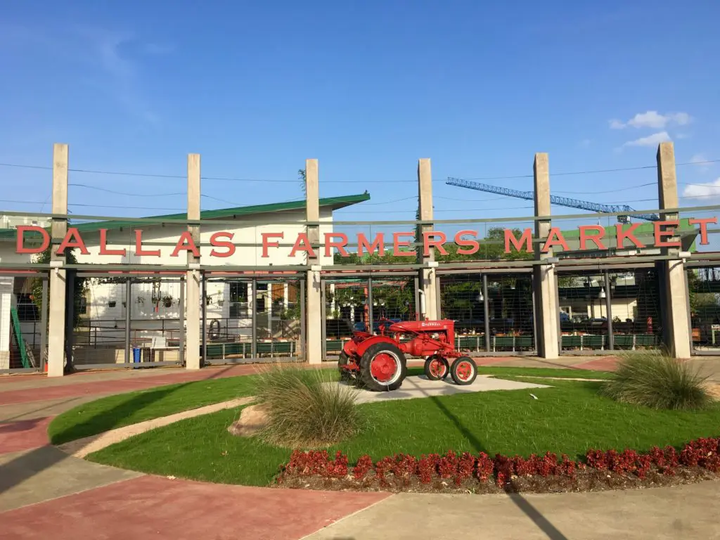 The Dallas Farmers Market.