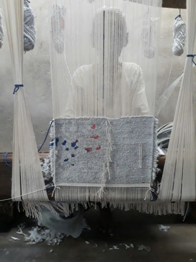 The New Traditionalists new rug collection in process.
