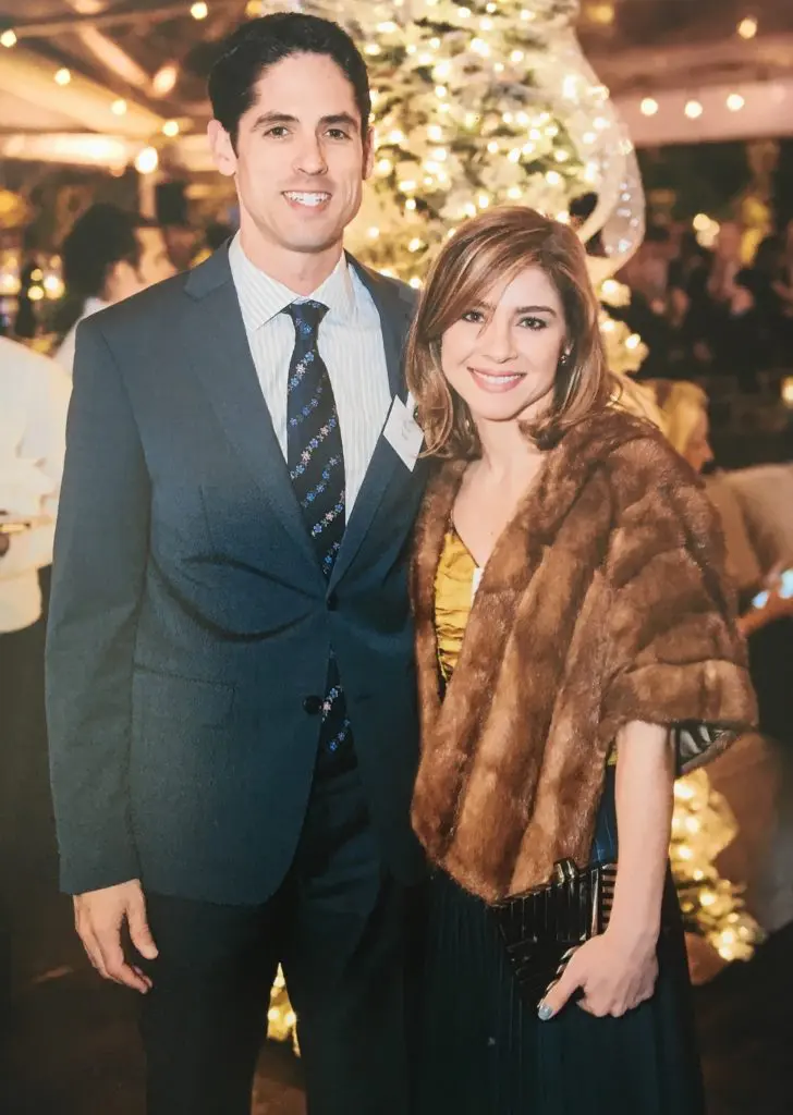 Jason and Rachael Volz on the town at the Ambassadors for Texas Children’s Hospital Holiday Party