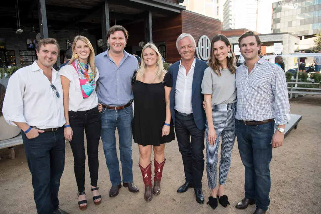 Oliver & Katelyn Barbier-Mueller, Trevor & Niña Tollett, Gabriel Barbier-Mueller, Bridget & Alexis Barbier-Mueller