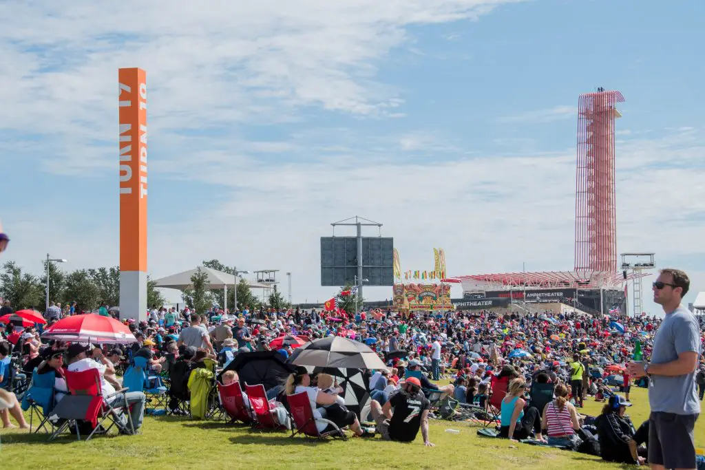 Race weekend turns Circuit of the Americas into a festival-like atmosphere.
