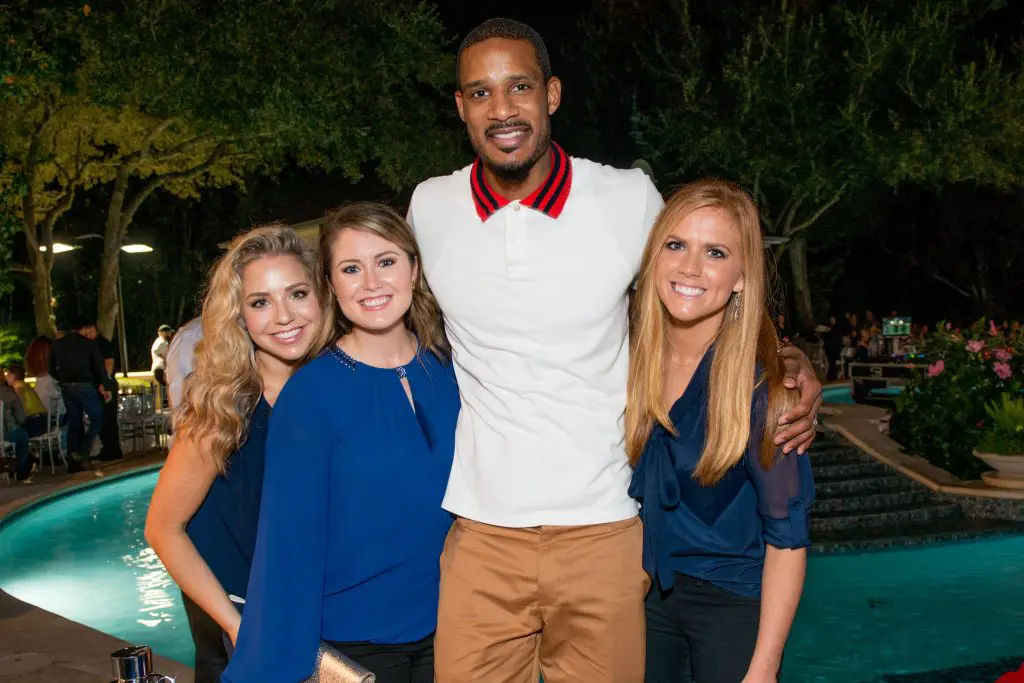 Bria Wall, Kelsey Merrick, Trevor Ariza, Amber Hartland