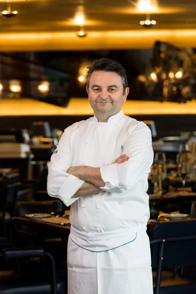 Executive chef and partner, Bruno Davaillon