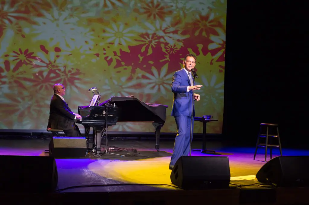 Brian Stokes Mitchell with pianist Mark Humell 