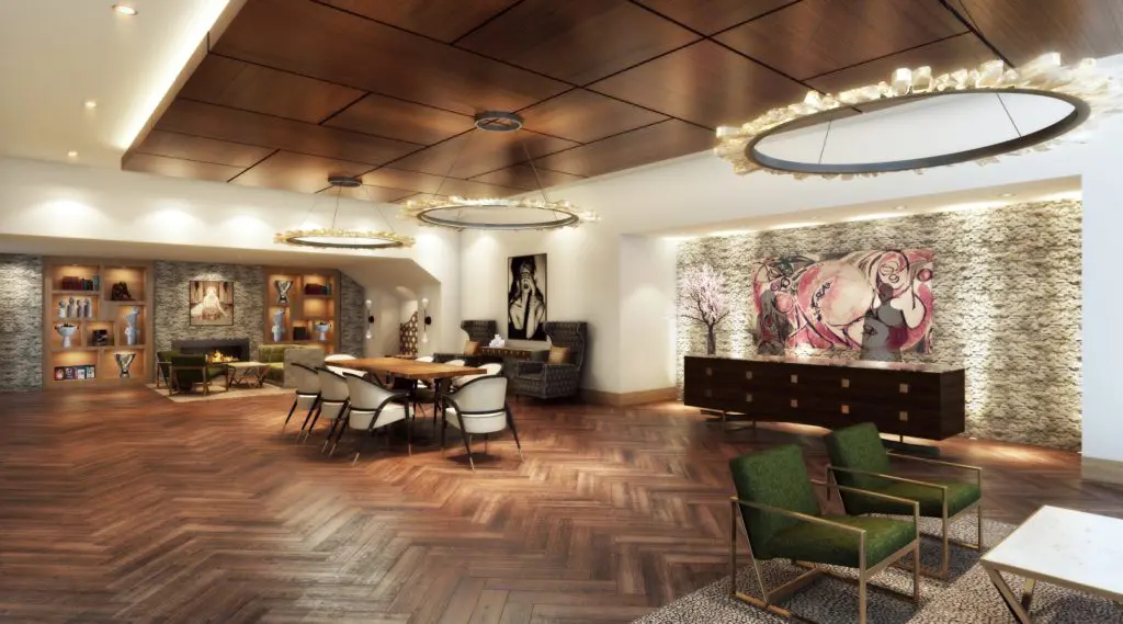 Hotel ZaZa Memorial City looks to make a big impression with its lobby.