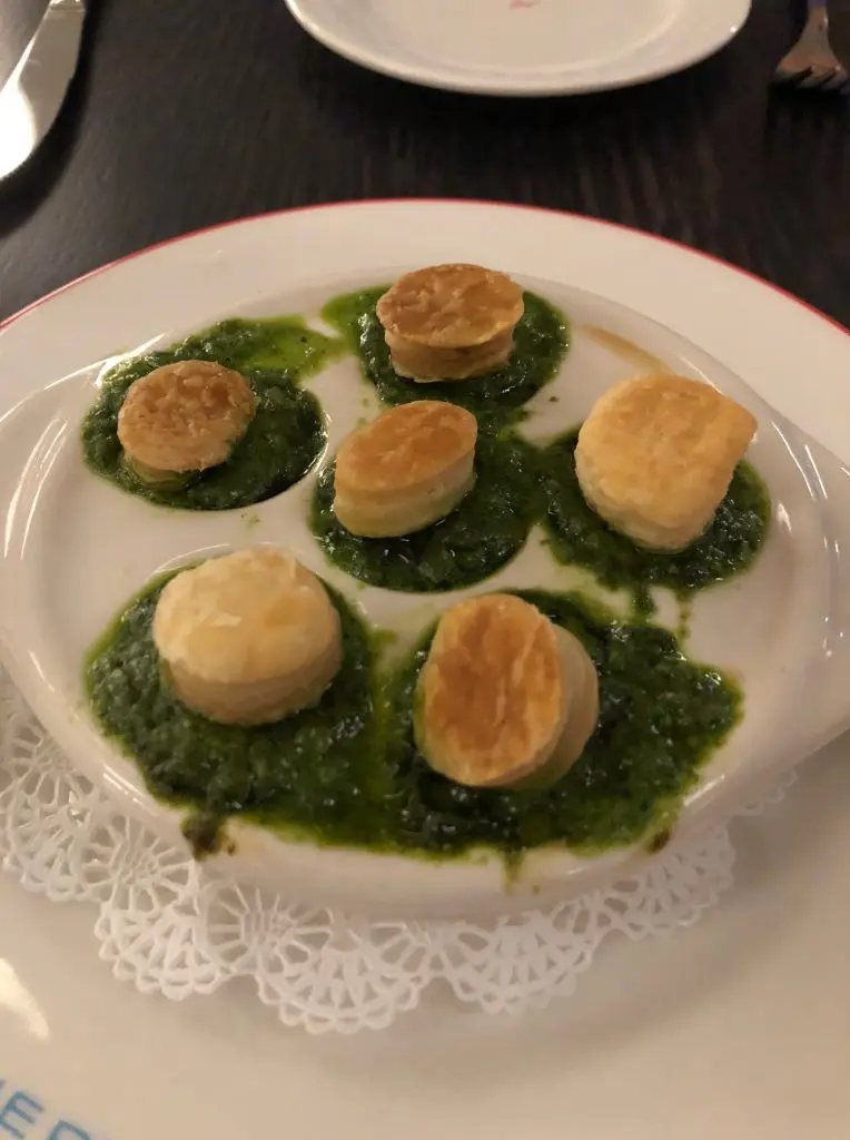 The escargots at Le Politique 