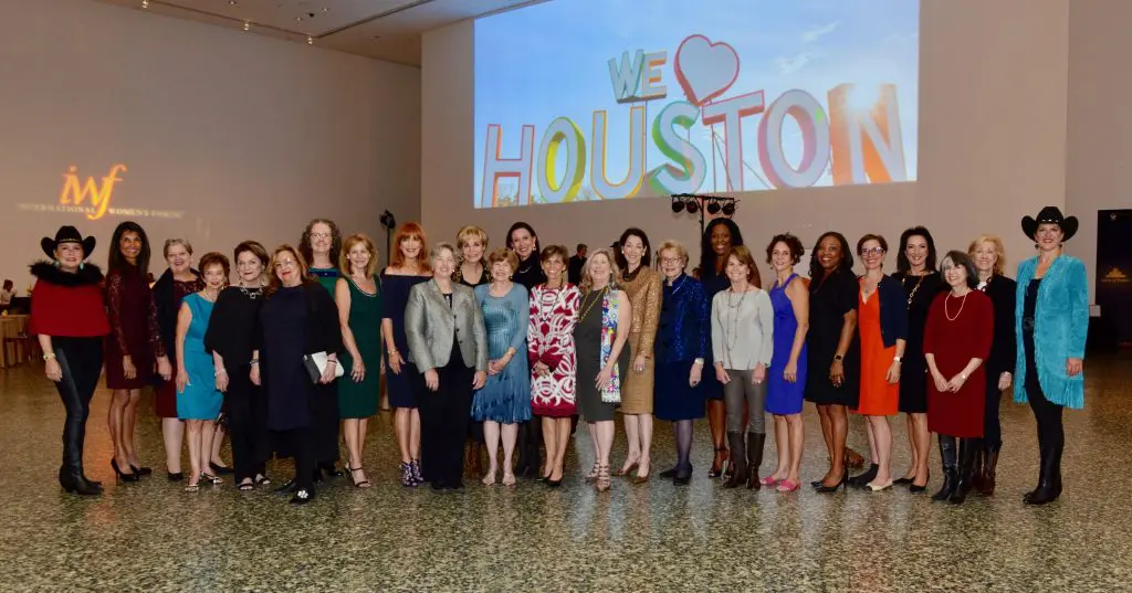 IWF Texas-Houston chapter prepares to welcome the global members to town with a reception at the MFAH two nights before the gala.  