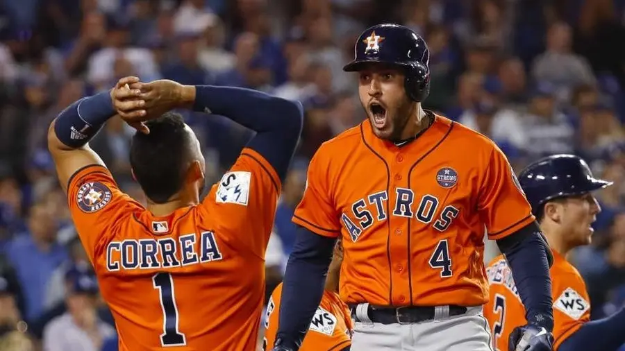 The Houston Astros are World Series champions — and George Springer and Carlos Correa cannot quite believe it.