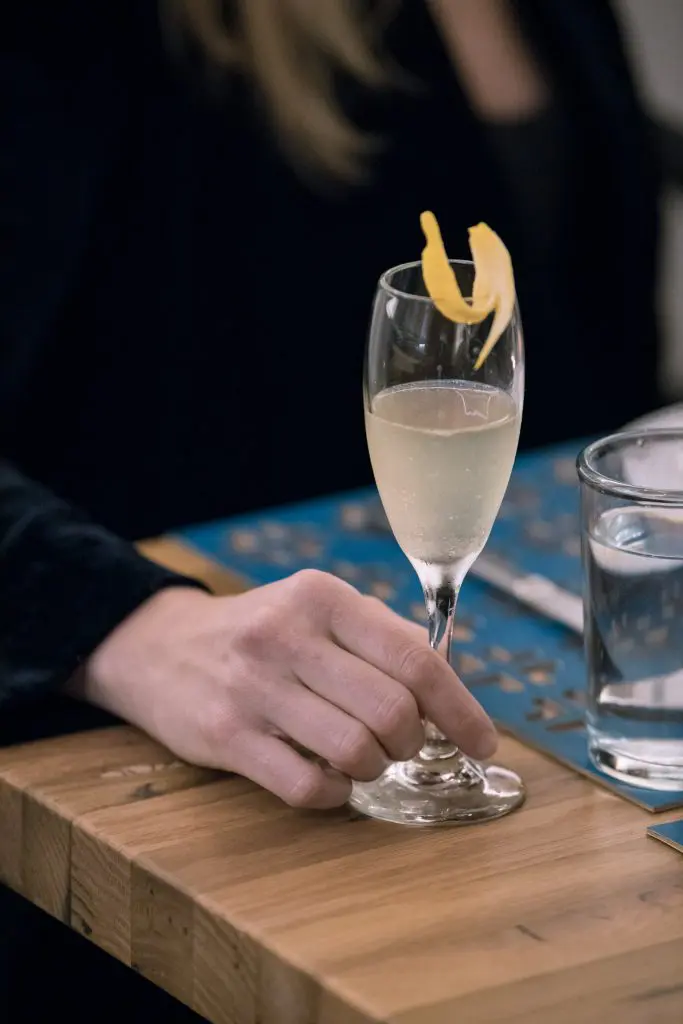 Zephyr Gin cocktail