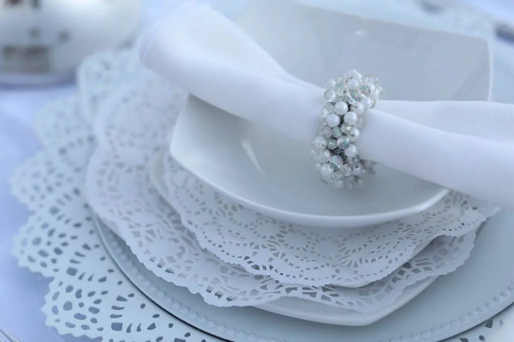 Le Dîner en Blanc - Houston 2017 table decor