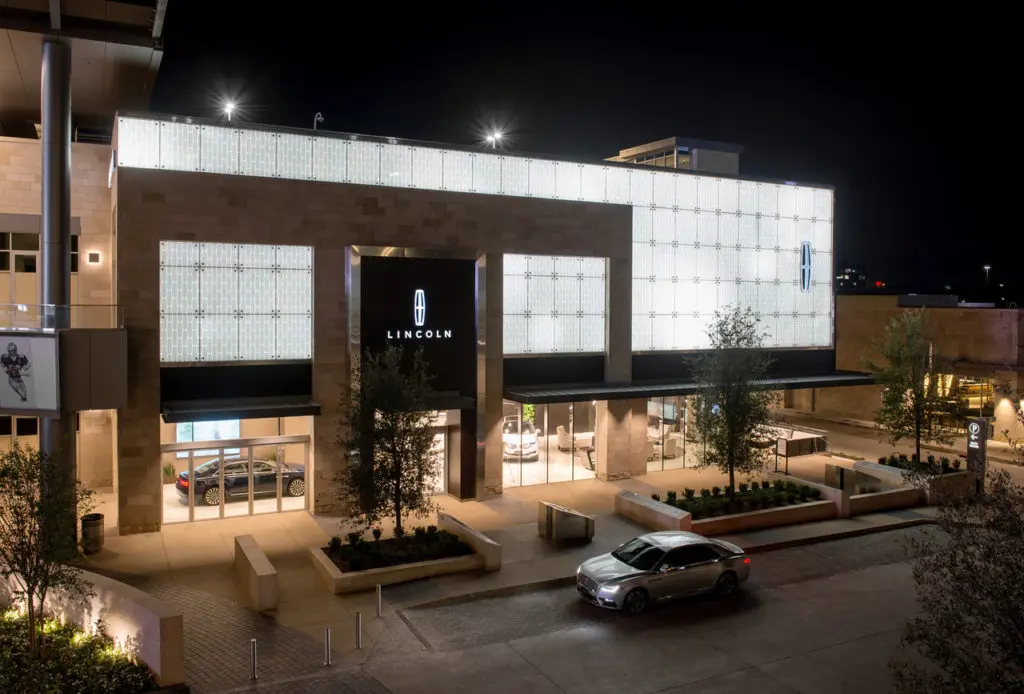Lincoln Experience Center  at The Star in Frisco brings luxury rides to the Dallas Cowboys world headquarters.