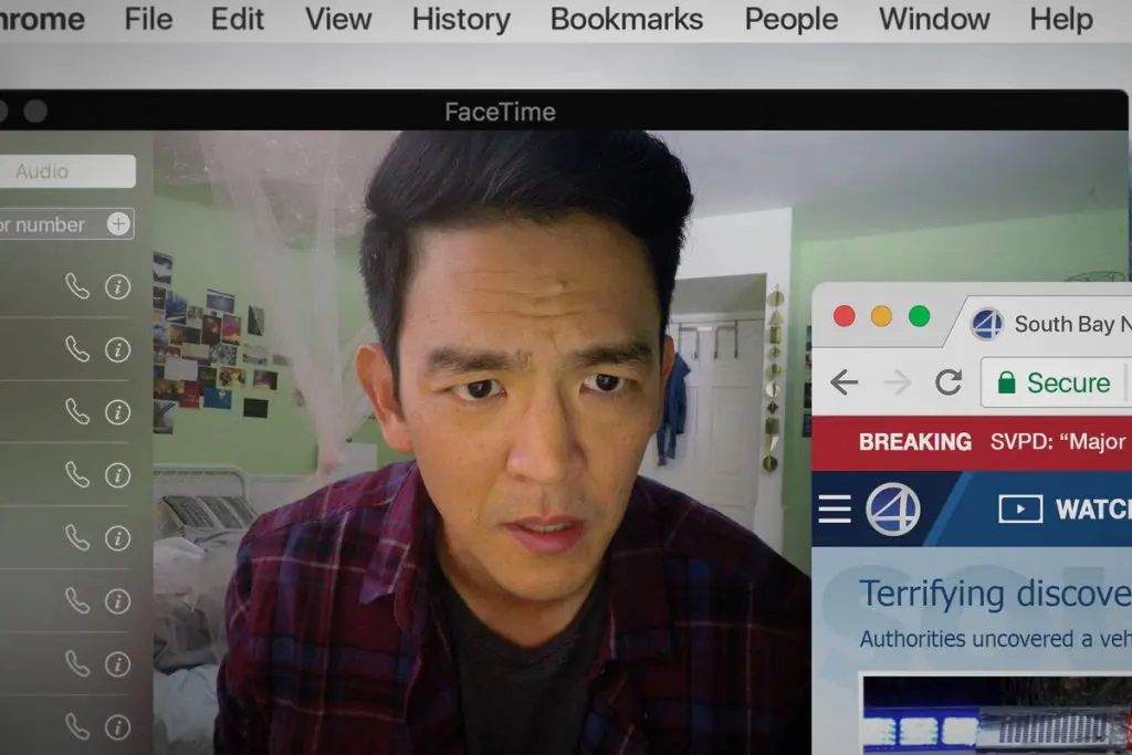 Search is about a missing girl — and the secret lives we often live online.