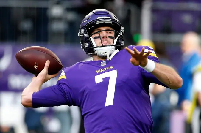 Case Keenum unleashed a perfect pass when the Vikings needed a miracle to stun the New Orleans Saints.