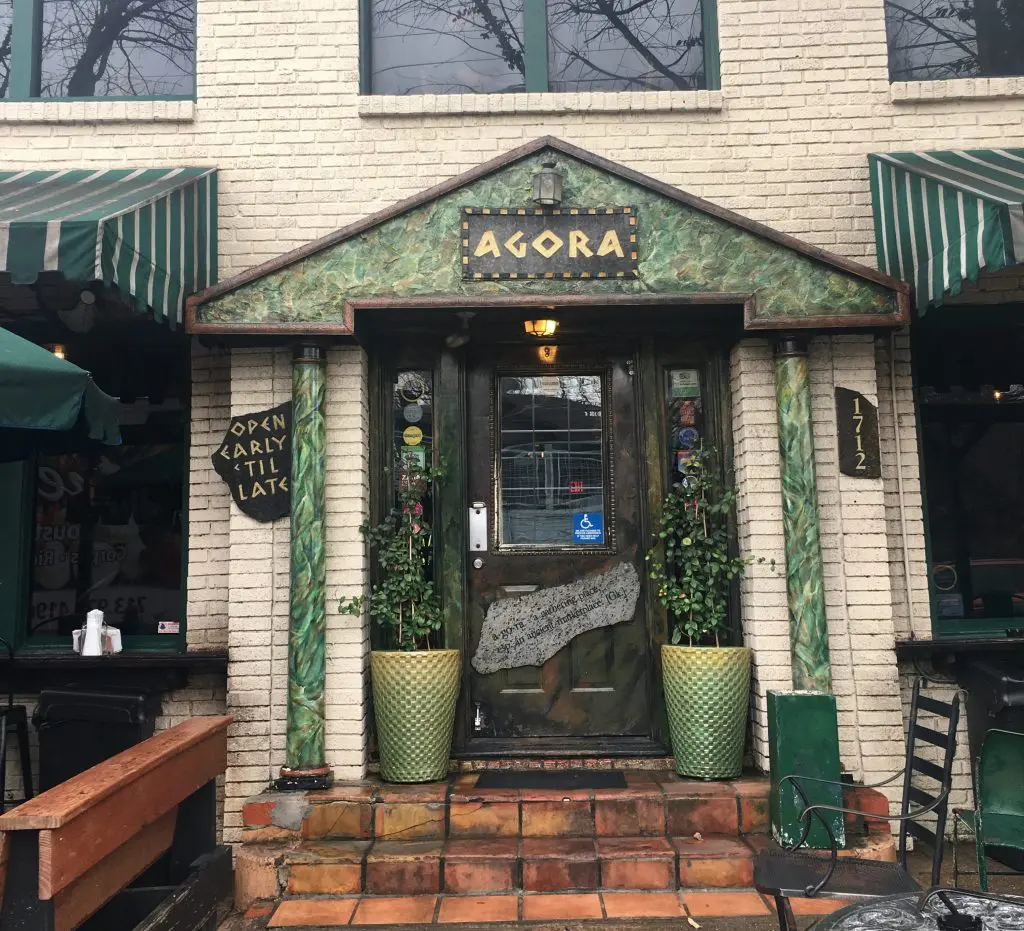 Agora walked through the fire and came out the other side. 