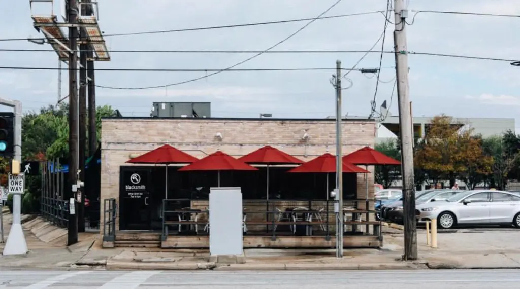 Blacksmith is located in the building of the former iconic Montrose bar Mary's. 