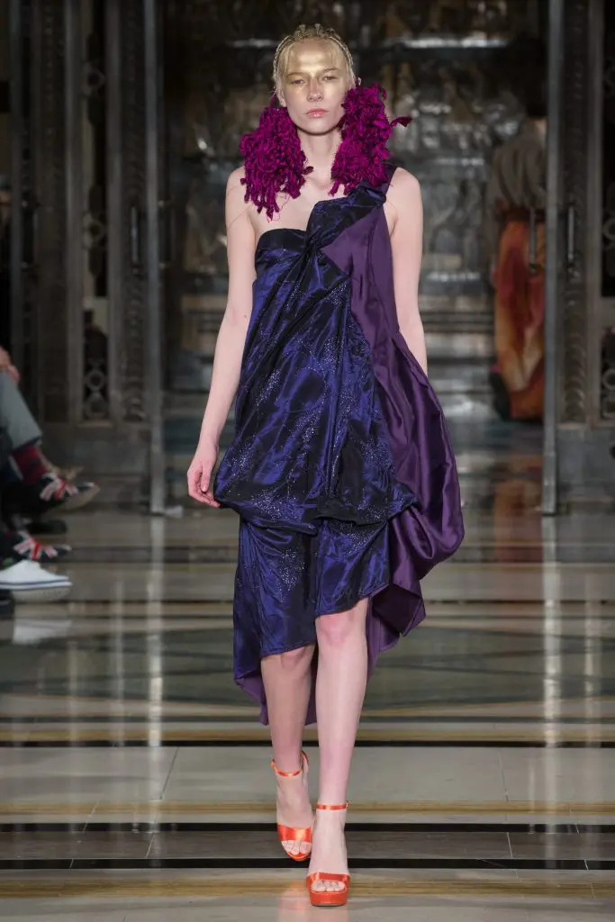 Purple is the new black.