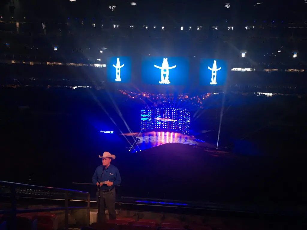 The new entertainment space features 600 lights, with over 400 on the stage alone. 