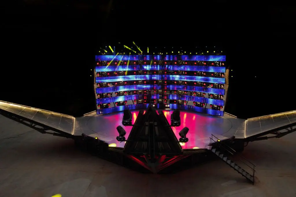 It's a whole new experience with 434 lights. (Photo by Houston Livestock Show and Rodeo)