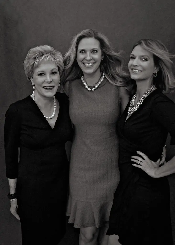 Diane McNulty, Brynn Bagot Allday, Kate McNulty White. Photo Goldenlight Creative. 