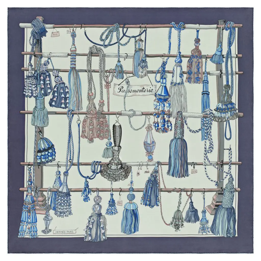 Passementerie Aqua. Photo by Studio des Fleurs.