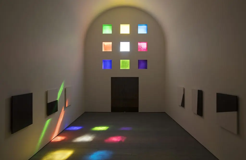 It's the artist's final work and only building.
