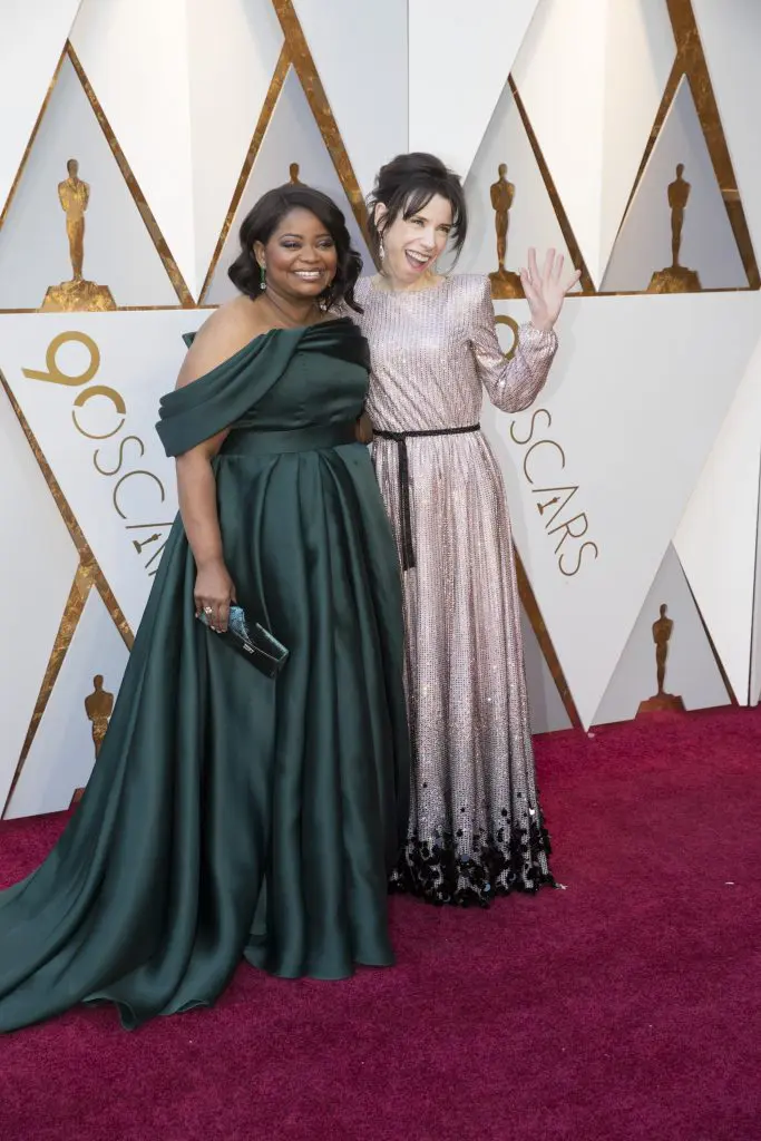Octavia Spencer and Sally Hawkins.